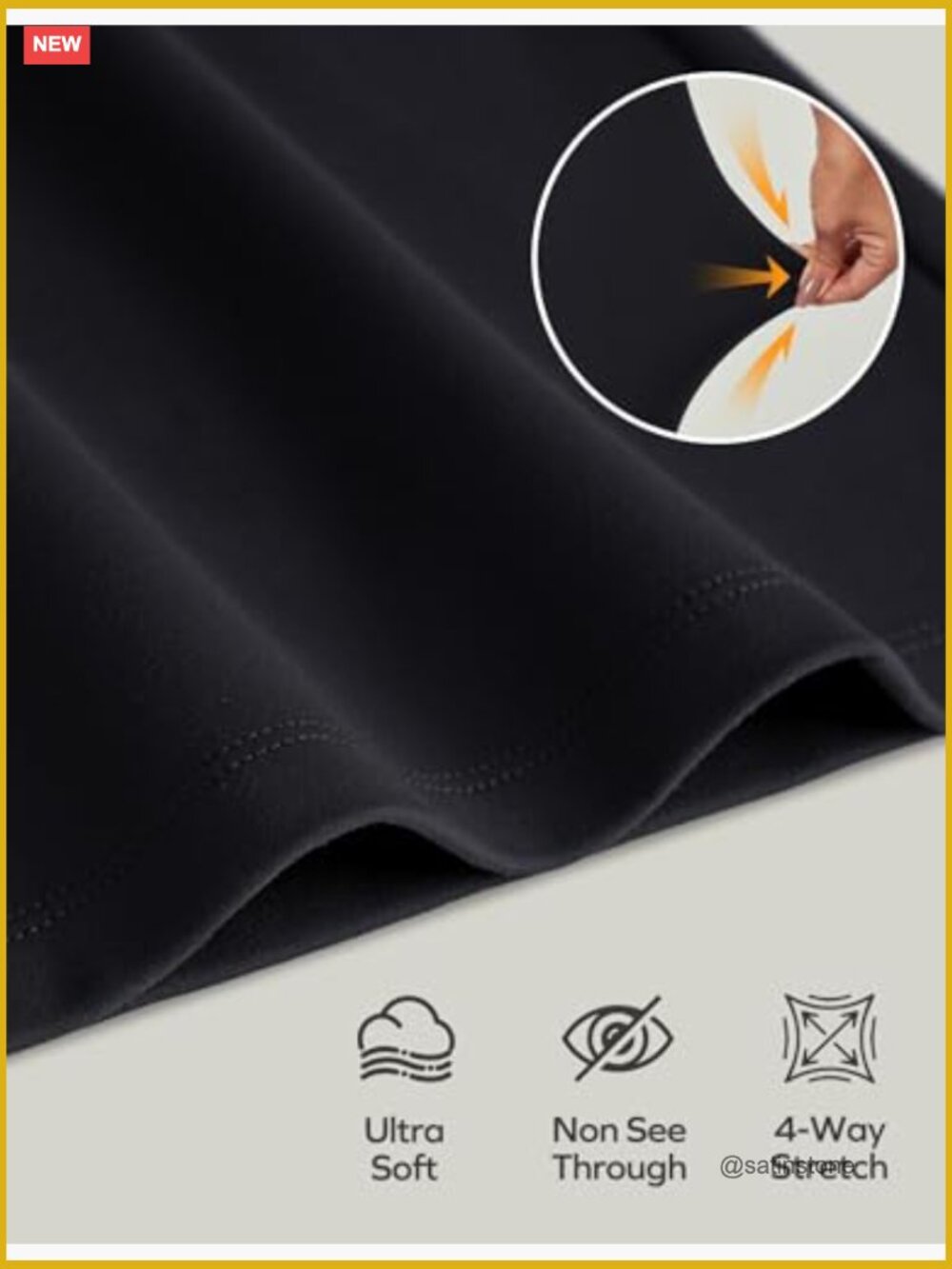 High Waisted Bootcut Yoga Pants with Pockets Stretchy Work Pants - Picture 4 of 7